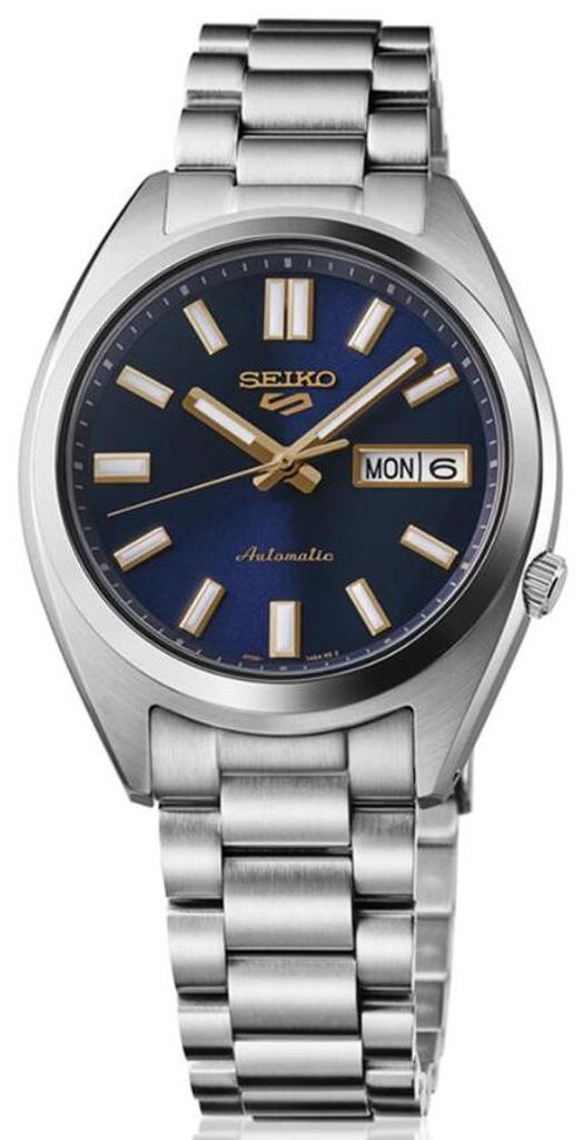 Zegarek automatyczny Seiko 5 Sports, niebieski cyferblat, Zdjęcie produktu 