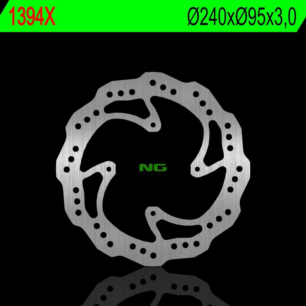 Ng Vordere Bremsscheibe Für Ktm Sx 85 '12-'16 (Felgen 19'/16'), Husqvarna Tc 85 '14-'16 (240X95X3) (4X6,5Mm) Wave