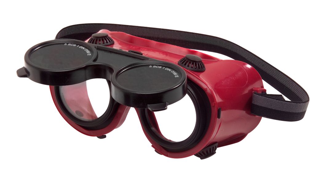 CFH Klappbare Schweißerschutzbrille mit elastischem Band