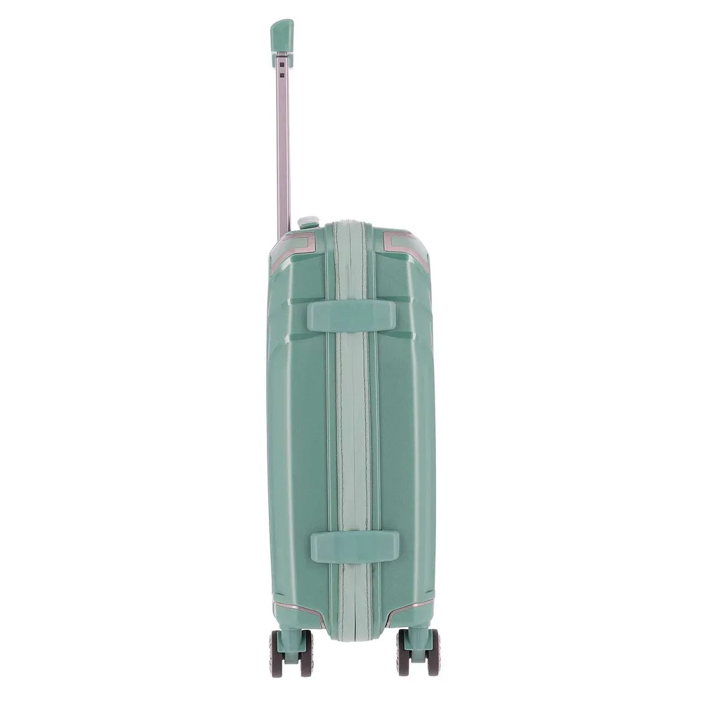 Valise cabine Travelite Elvaa 4 roues Sea Green 56cm rigide et légère