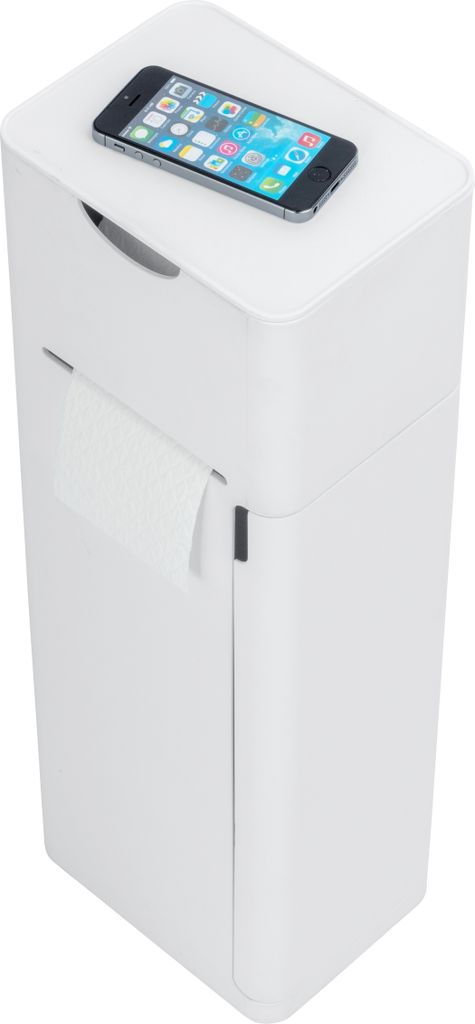 WENKO WC-Garnitur Imon weiß Kunststoff Produktbild 7