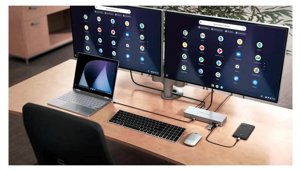 Hub USB-C multiport HyperDrive 14-en-1 Argent pour double écran 4K
