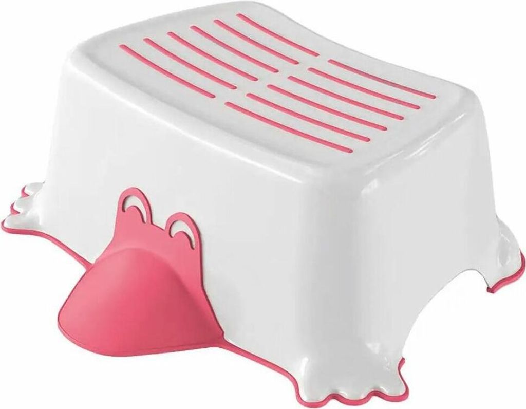 DUCK Kinder-Tritthocker, Rosa