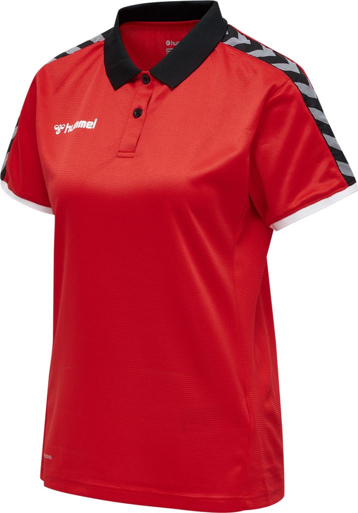 HUMMEL hmlAUTHENTIC WOMAN FUNCTIONAL POLO TRUE RED