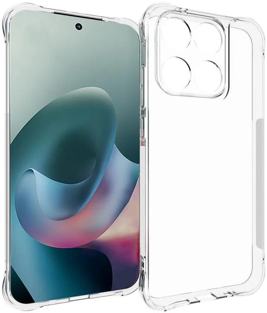 Hülle für Motorola Moto G67/G77 - Phonesta Pure Shockproof Silikon Back Cover - Transparent