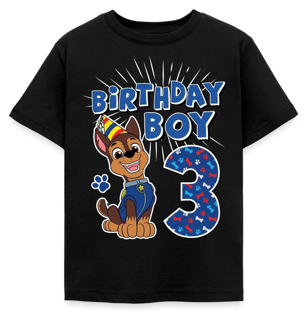 Spreadshirt Paw Patrol Chase 3 Jahre Alt 3. Geburtstag Produktbild 
