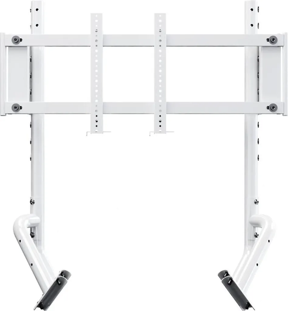 Bras de Moniteur Blanc OPLITE R8 - Support d'Écran Ergonomique Réglable