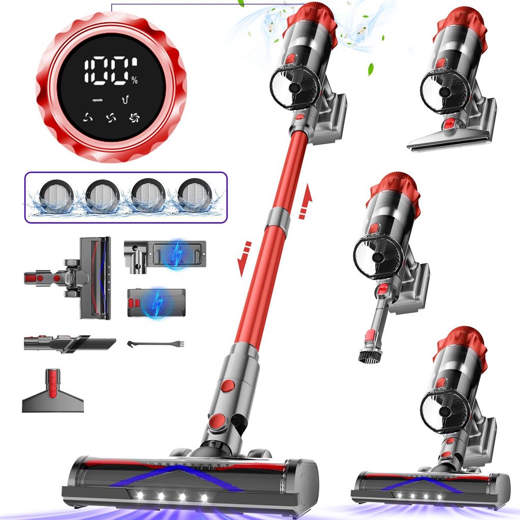 aspirateur sans fil 70000Pa,600W/70Min Aspirateur sans Image du produit 