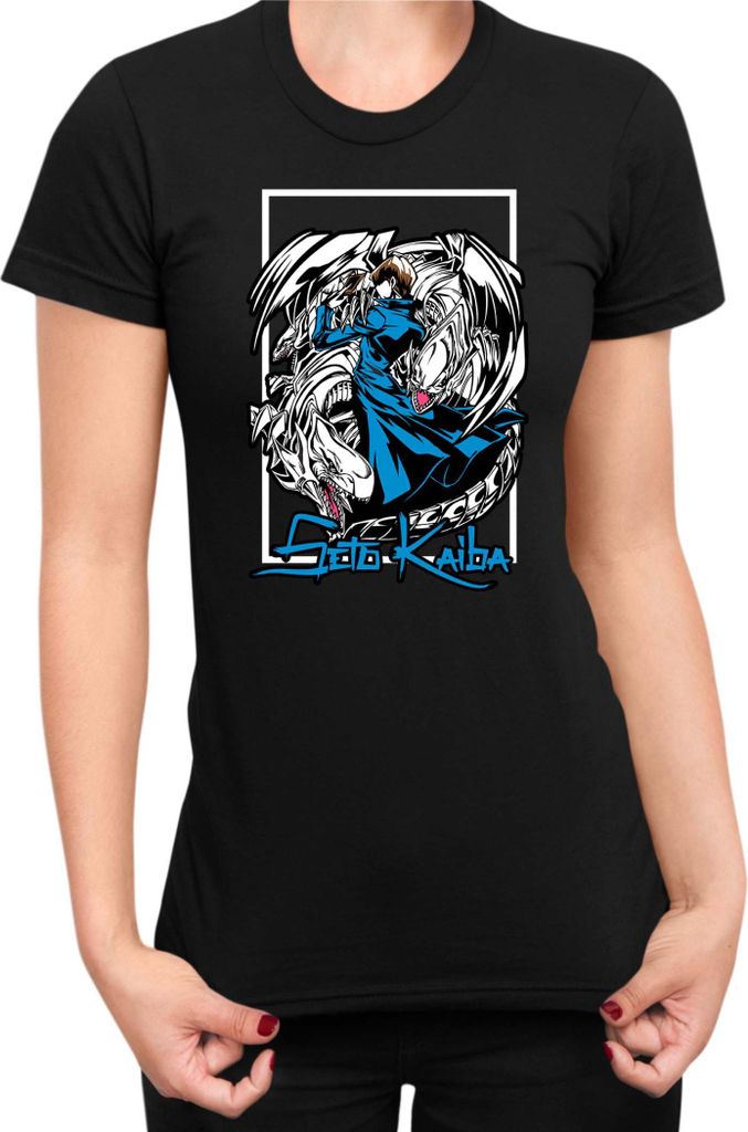 Damen T-Shirt Japan Manga Anime Comics Yu Gi 030, Lady M / Schwarz