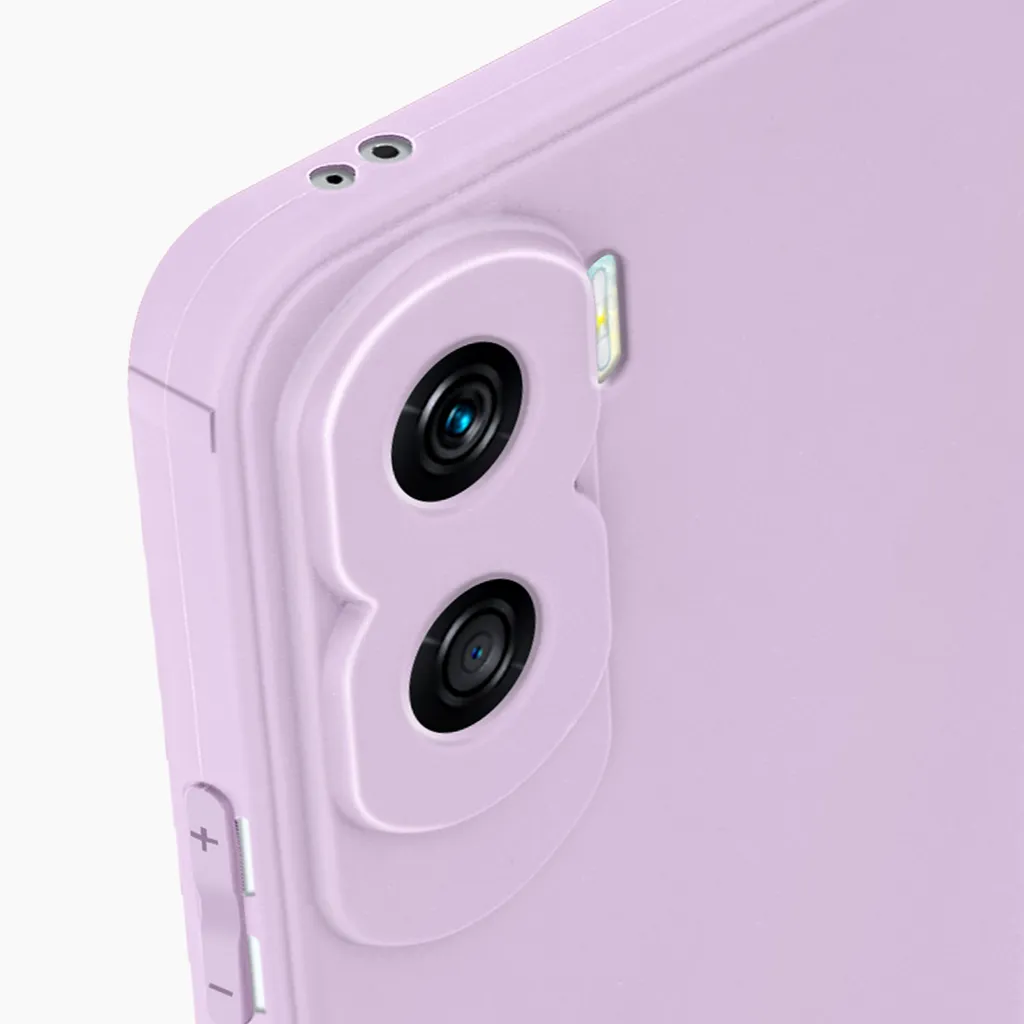 Custodia Protettiva Honor 90 Lite Viola Pastello Soft Touch - 4