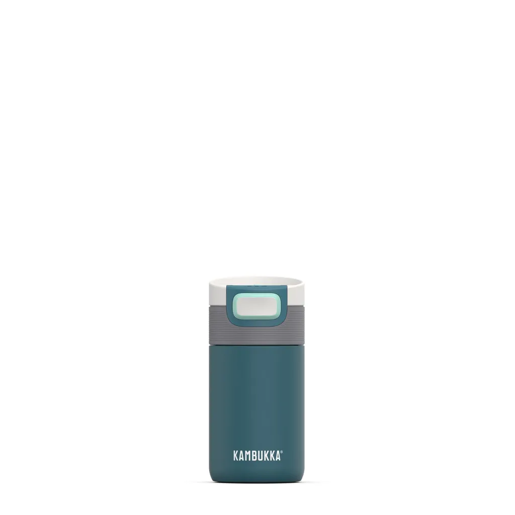 Kambukka Etna Gobelet Isotherme 300ml Deep Teal - Mug de Voyage Etanche