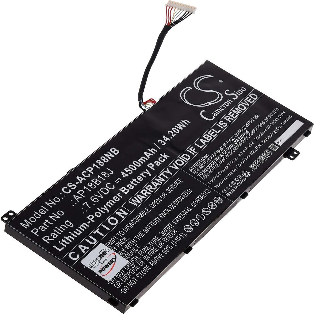 Akku für Acer Aspire 3 A314-32-C1K9 Laptop