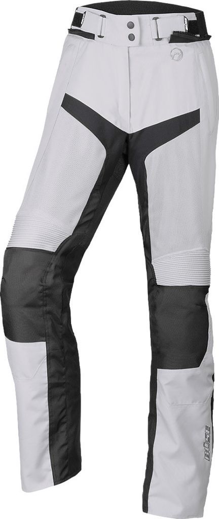 Büse Santerno Motorrad Textilhose, hellgrau, M Produktbild 