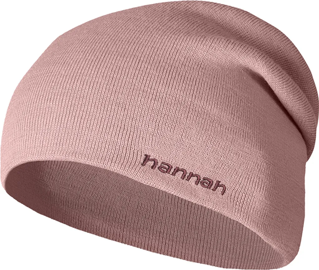 Berretto Hannah Tibek Rosa Uomo: Cappello Lungo Slouchy per Inverno