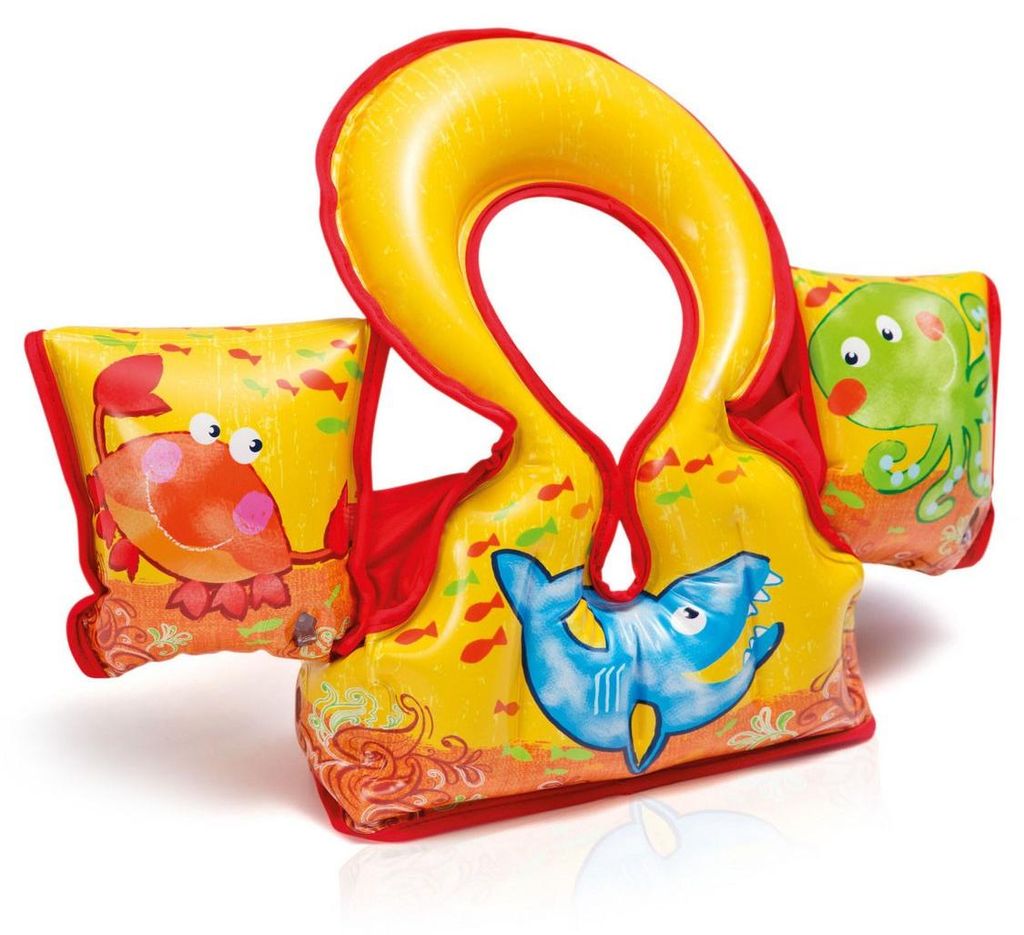 Kinderweste mit Ärmeln 66 x 44 cm INTEX 58673 für Komfort Produktbild 