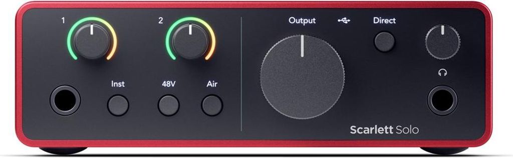 Focusrite Scarlett Solo 4th Gen - dvoukanálové zvukové Obrázek produktu 