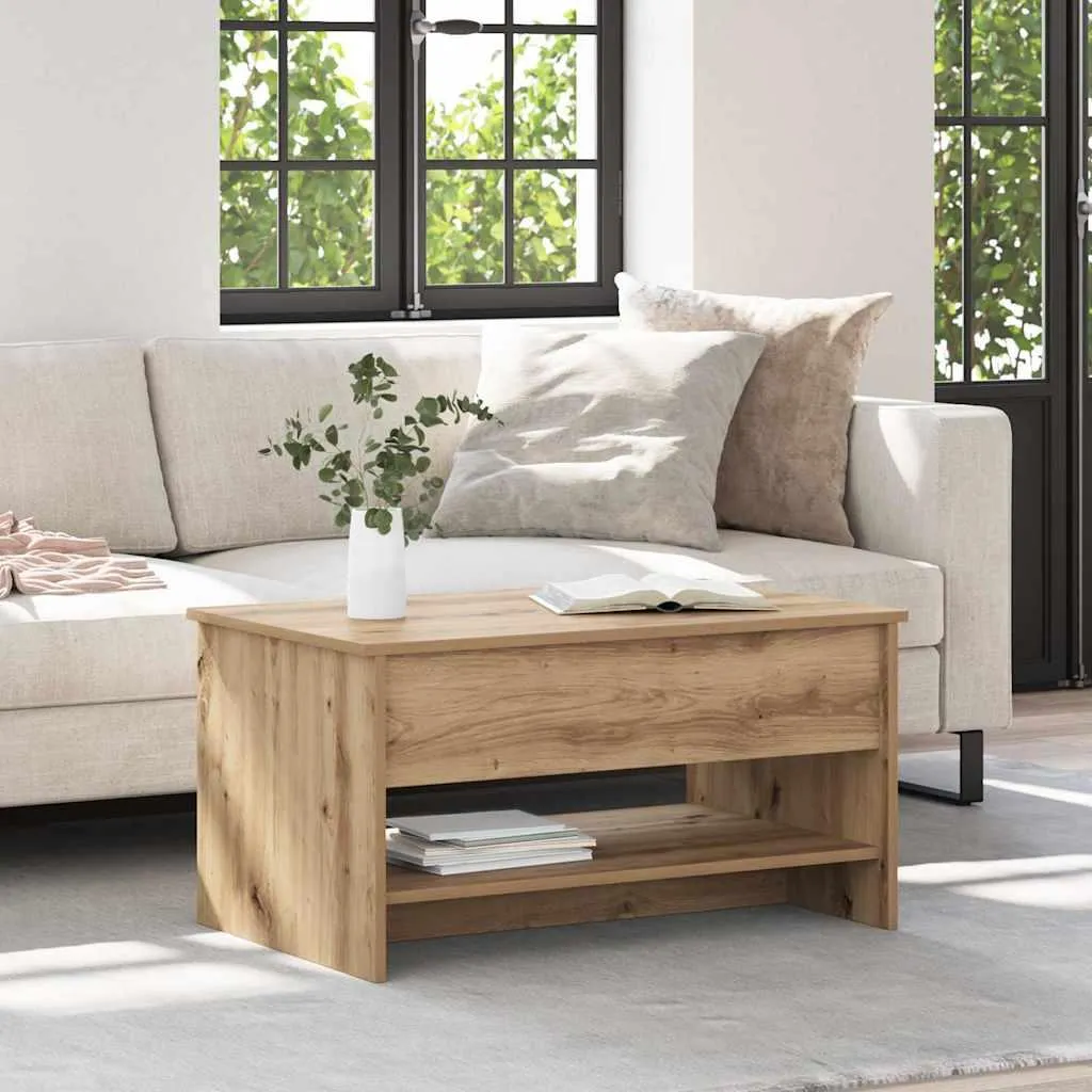 Tavolino Salotto Rovere Artisan 80x50,5x41,5 cm - Stabli Möbel CC2552064