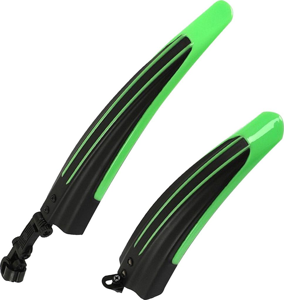 Einstellbare Straße Mountainbike Fahrrad Fahrrad Reifen vorne / hinten Kotflügel Schutzbleche Set