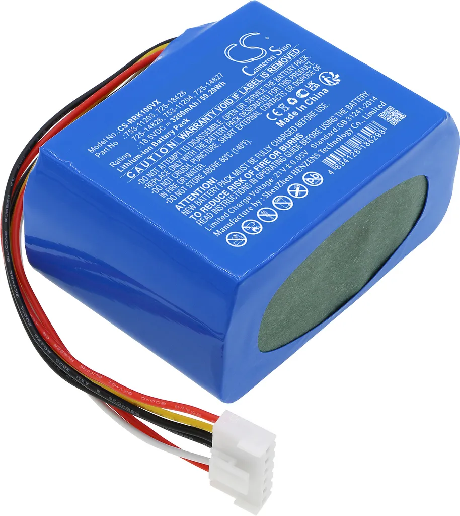 Batterie Li-ion haute capacité pour robots Robomow RK1000 et RK2000