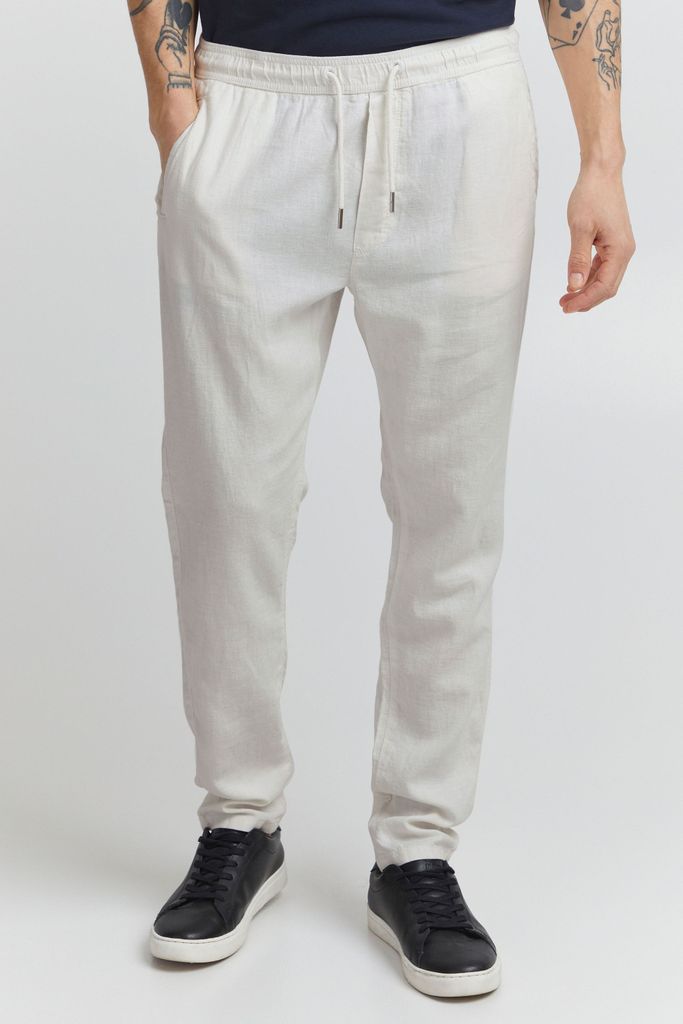 Solid SDTaiz PA Herren Hose aus Leinenmix Stoffhose Regular fit