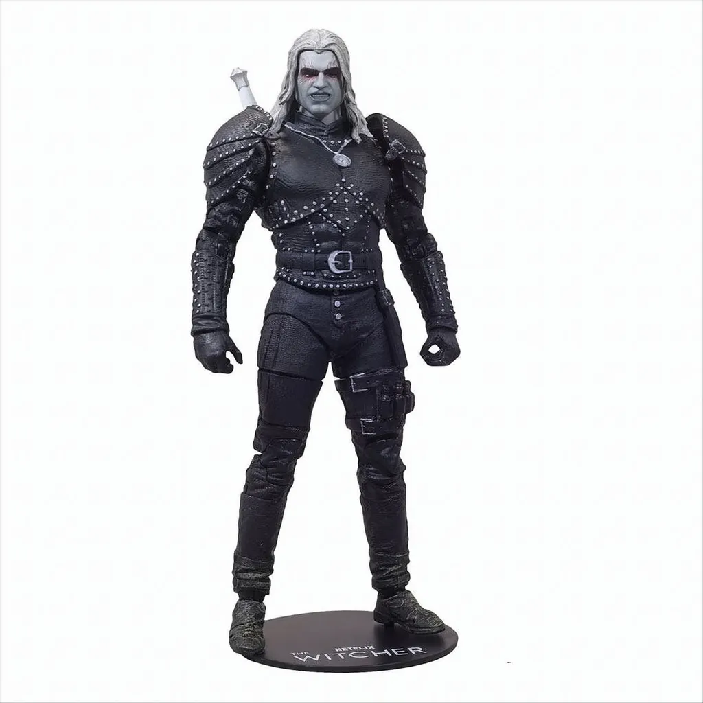 Figurine Geralt de Riv The Witcher Mode Saison 2 Netflix - 18 cm - 7