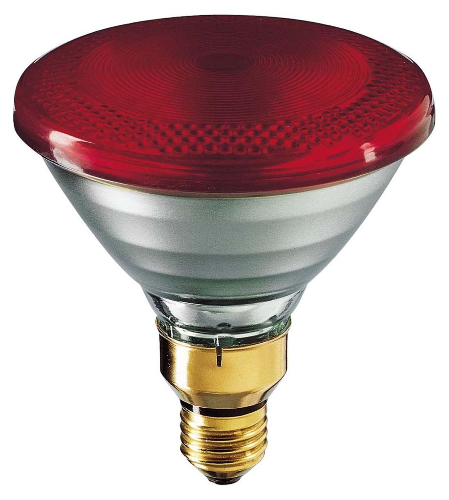 Philips PAR38 IR 175W E27 240V Red 1CT/12, 175 W, E27, 5000 Produktbild 