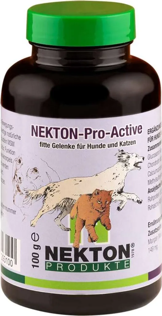 Complément alimentaire articulations NEKTON Pro-Active chien et chat