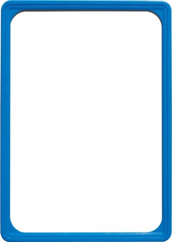 Kunststoffrahmen, blau, Kunststoff, DIN A2