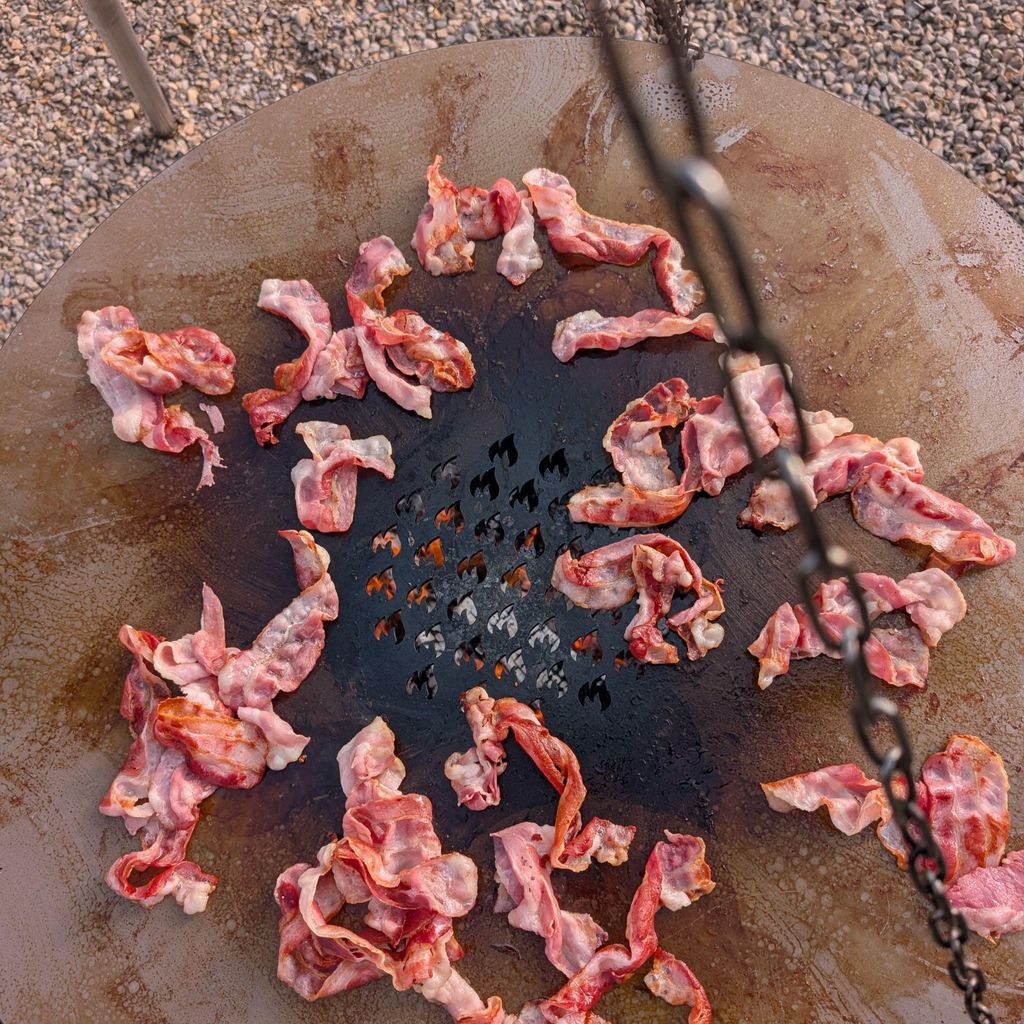 Die Schwenkgrill Feuerplatte - für Dreibein und Grillgalgen