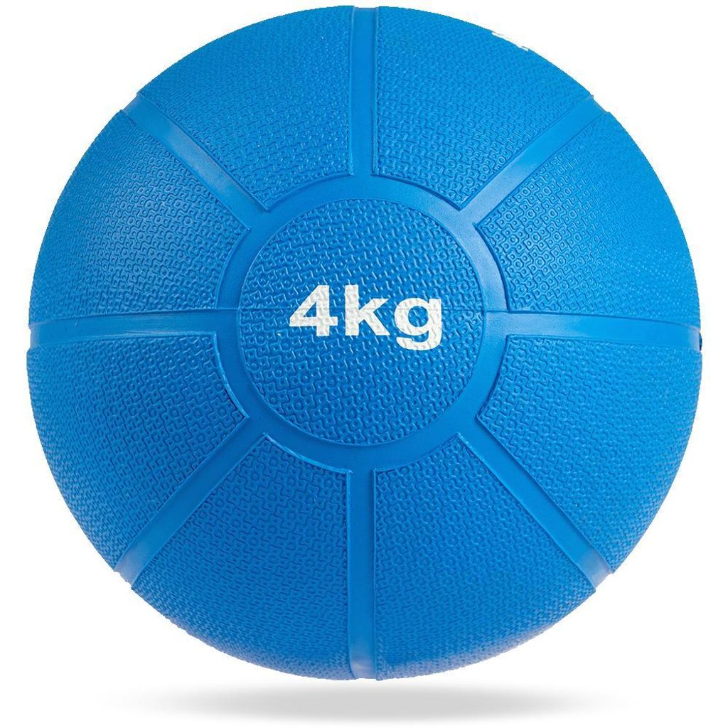 Matchu Sports Medizinball 4 kg aus Gummi Ø 21 cm - Produktbild 