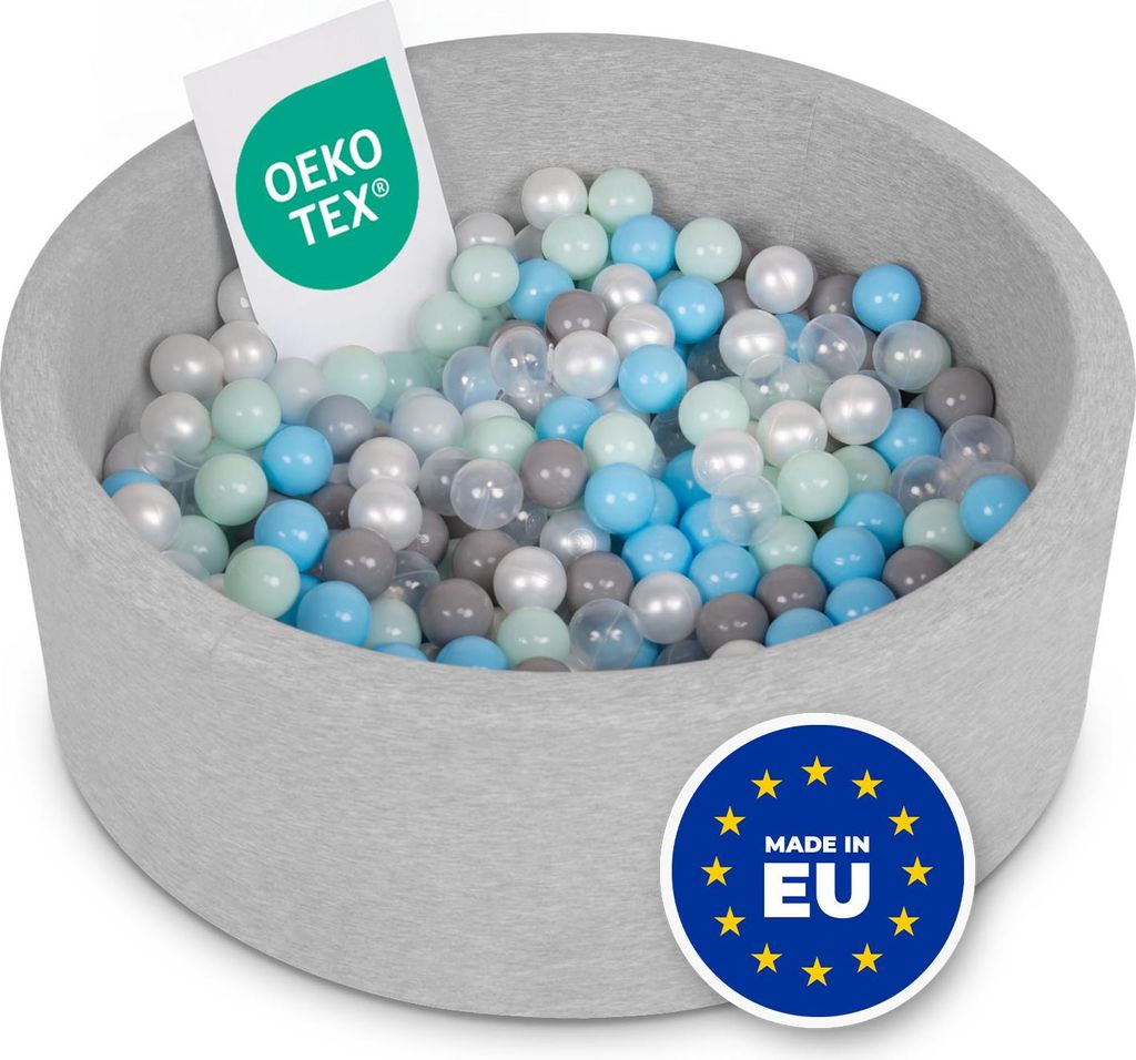Selonis Piscine à Balles Multicolores Piscine Pliable 100 Balles Pour