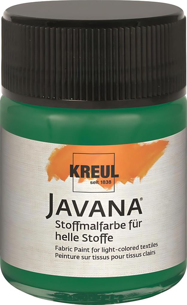 Kreul Javana Light Fabric Dye Dark Green 50 ml 1 pcs Image du produit 