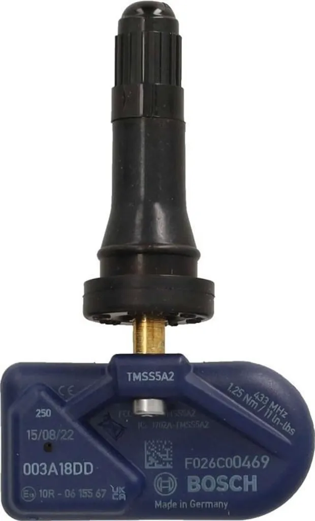 Capteur TPMS Bosch F 026 C00 469 avec valve robuste et mesure précise - 2