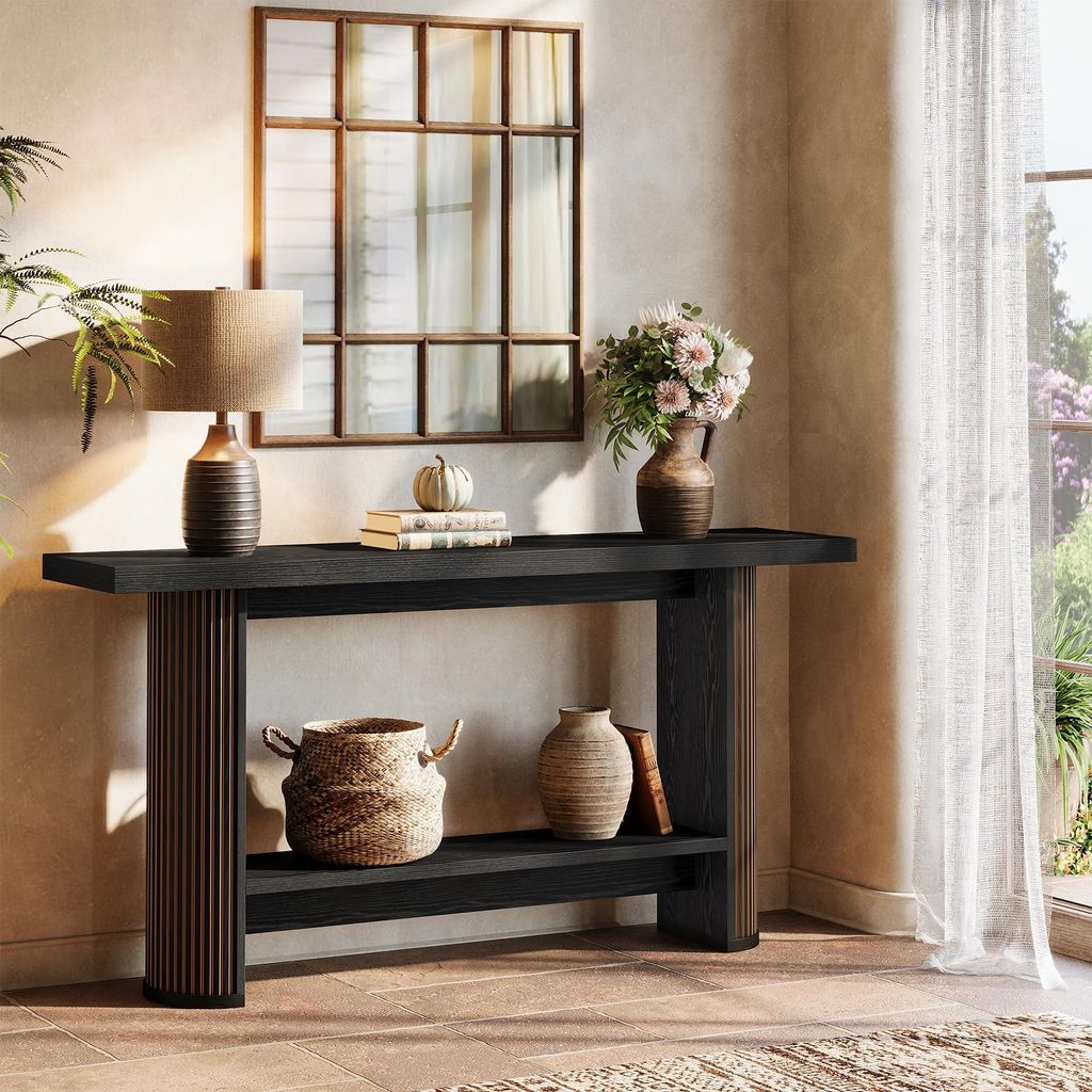 Tribesigns 140 cm Table console moderne, table étroite de Image du produit 