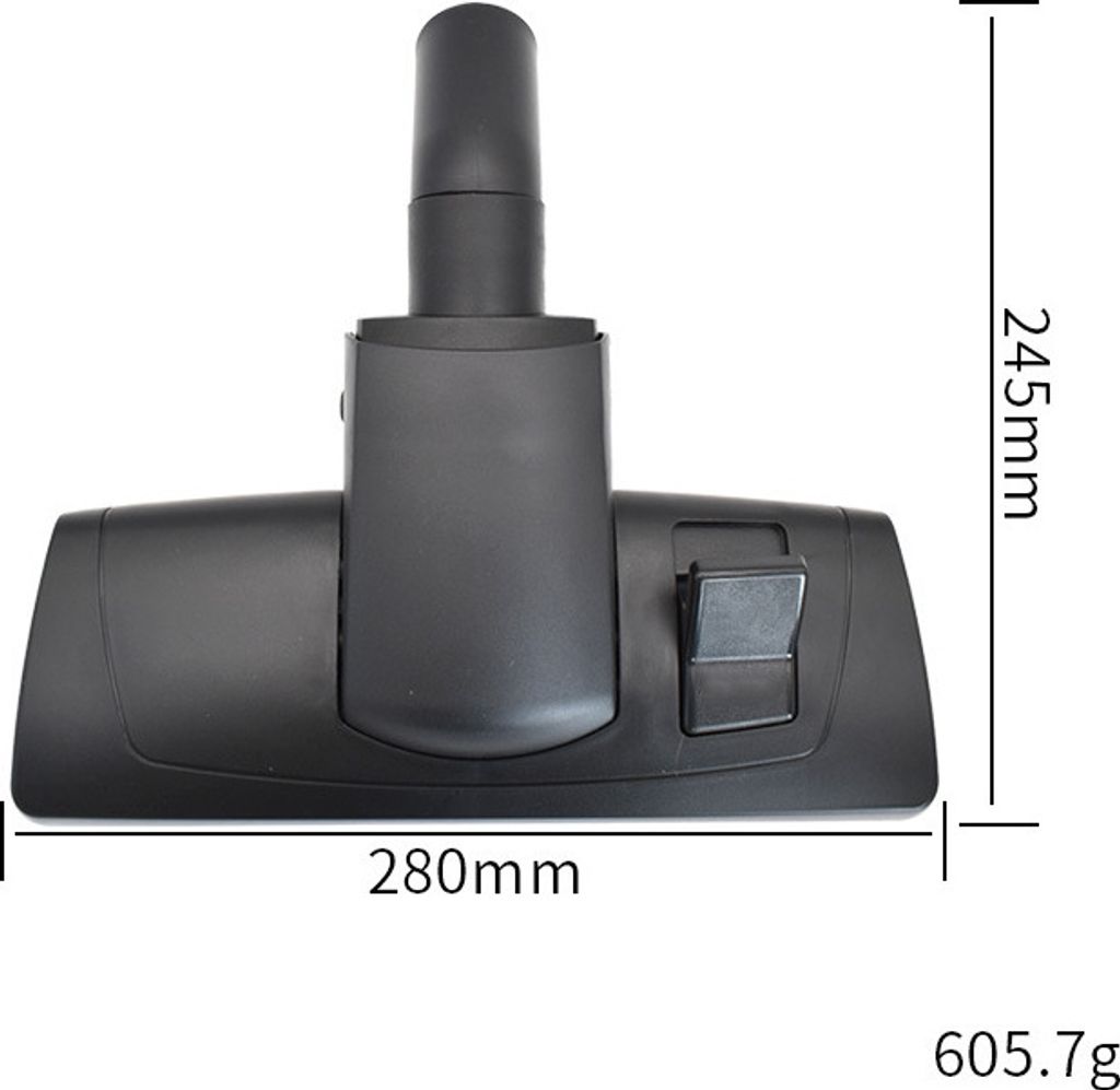 INF Miele vloerborstelkop voor S1/S2/S4/S5/S6/S8 Productafbeelding 