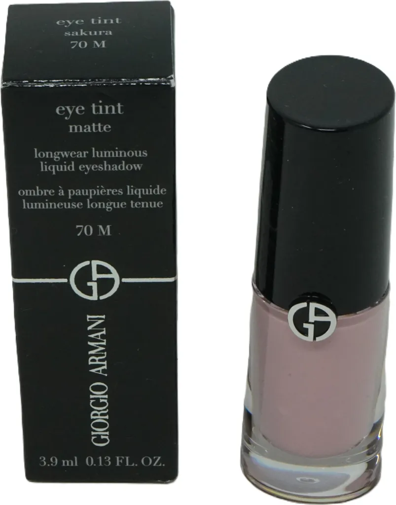 Armani Eye Tint 70M Sakura Ombre à Paupières Liquide Mat Fini Velours