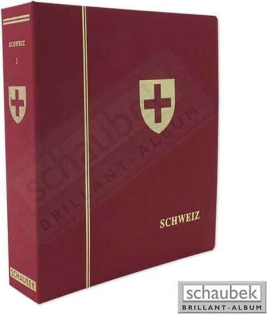 Schaubek Album Schweiz 1843-1944 Brillant im Produktbild 