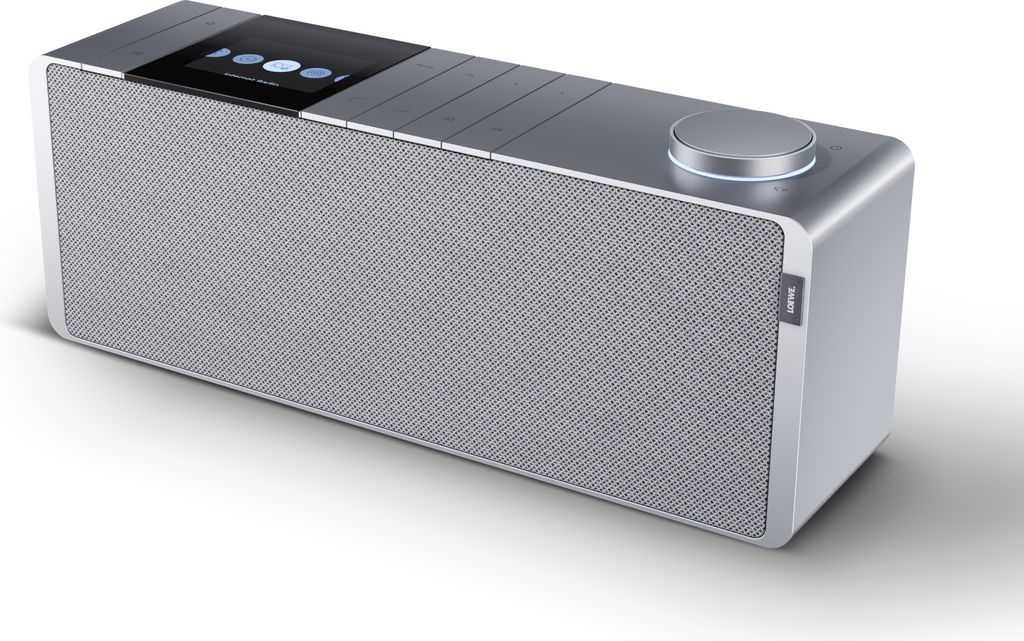 Loewe klang s1 Lichtgrau, Stereo Smartradio, 80 Watt, DAB, DAB+, UKW, Audio Streaming, Bluetooth, USB, Internetradio, Digitalradio, WLAN Radio