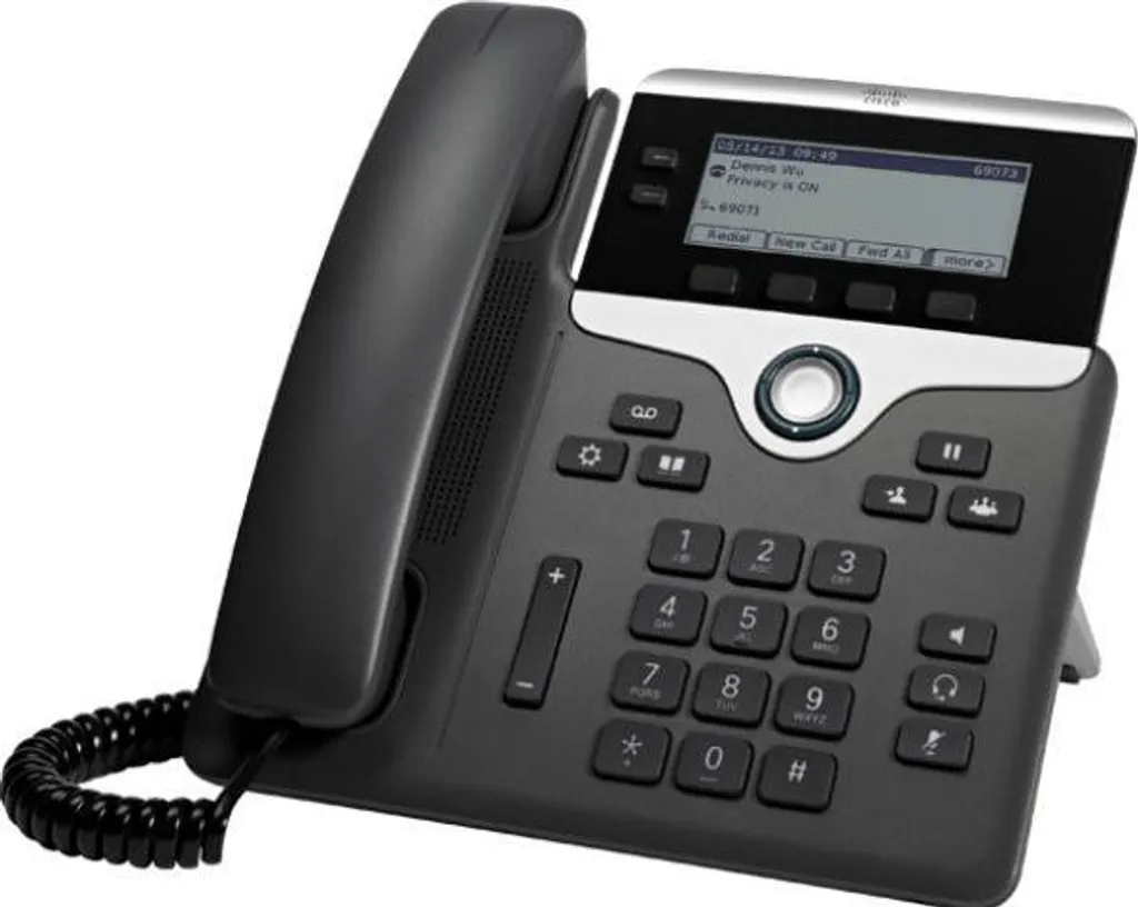Cisco 7811 Téléphone VoIP SRTP Haute Sécurité avec Audio Large Bande