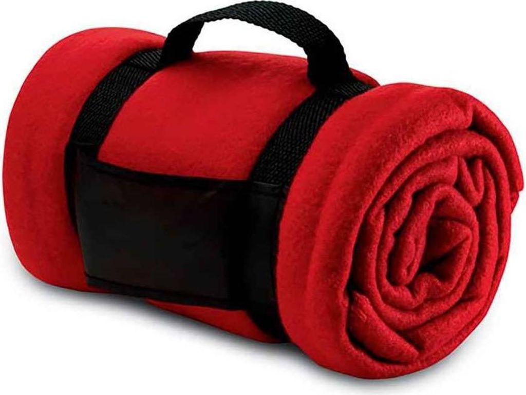 SOLS - Decke "Stavenger", Fleece, Karo PC7633 (Einheitsgröße) (Rot)