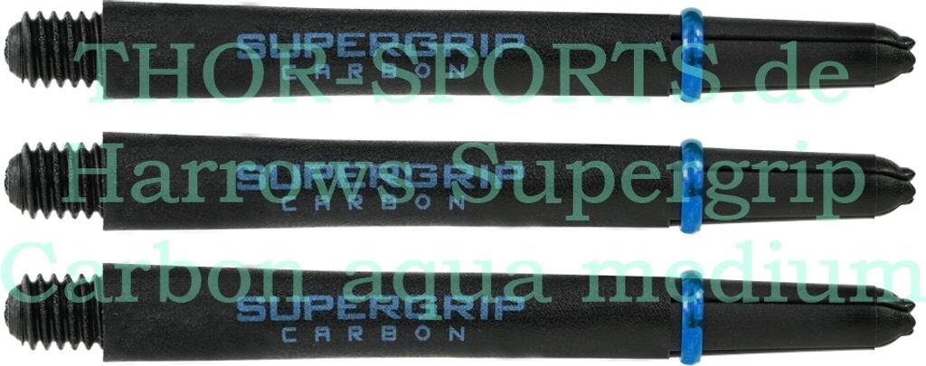 Harrows Supergrip Carbon Medium Silver 4,7 cm Dart-Barell