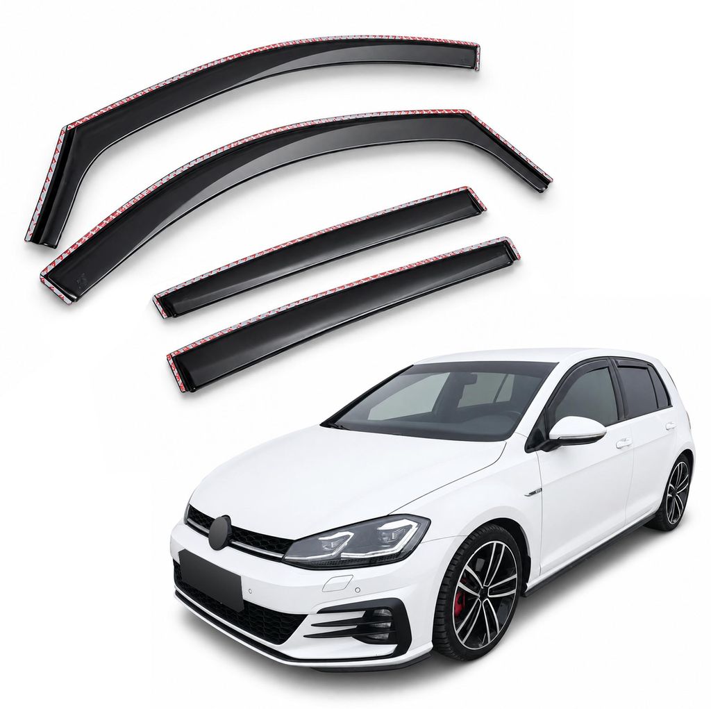 Deflettori Per VW Golf 7 2012-2019 4 Pezzi GP Immagine del prodotto 