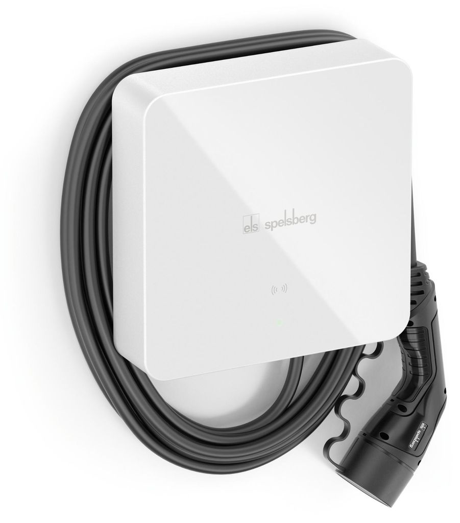 Spelsberg Wallbox Pure 2.0, 11 kW, kompakte E-Auto Ladestation Typ 2 Plug&Charge