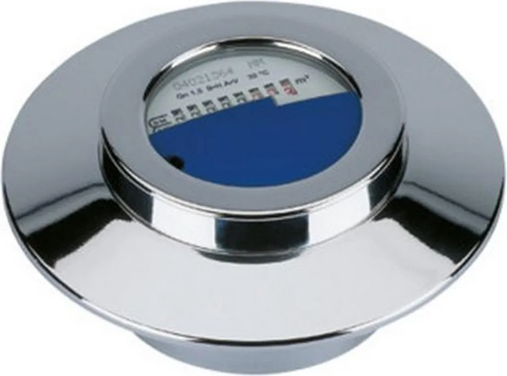 Compteur d'eau chaude à capsule Qn 1,5 étalonnage 2026 avec rosace SP