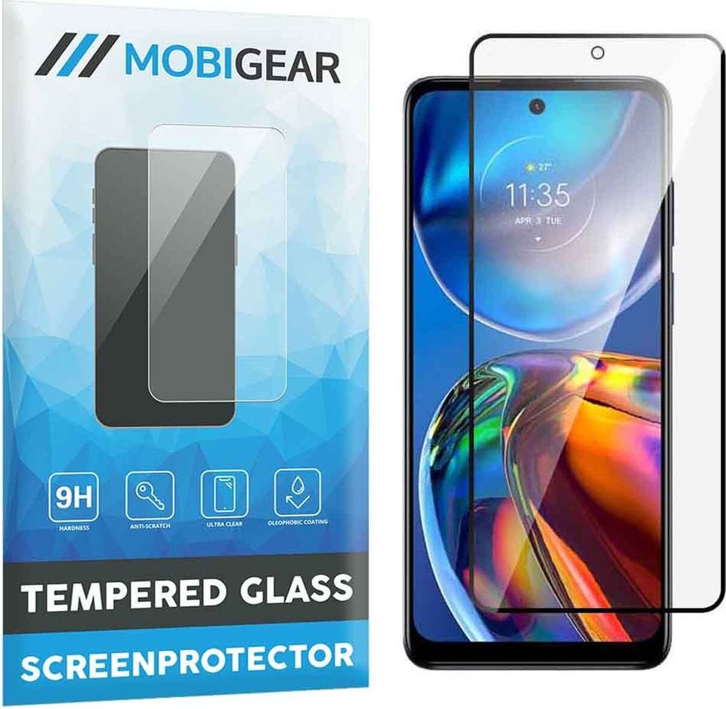 Mobigear Premium  Motorola Moto E32s Panzerglas Gehärtetes Produktbild 