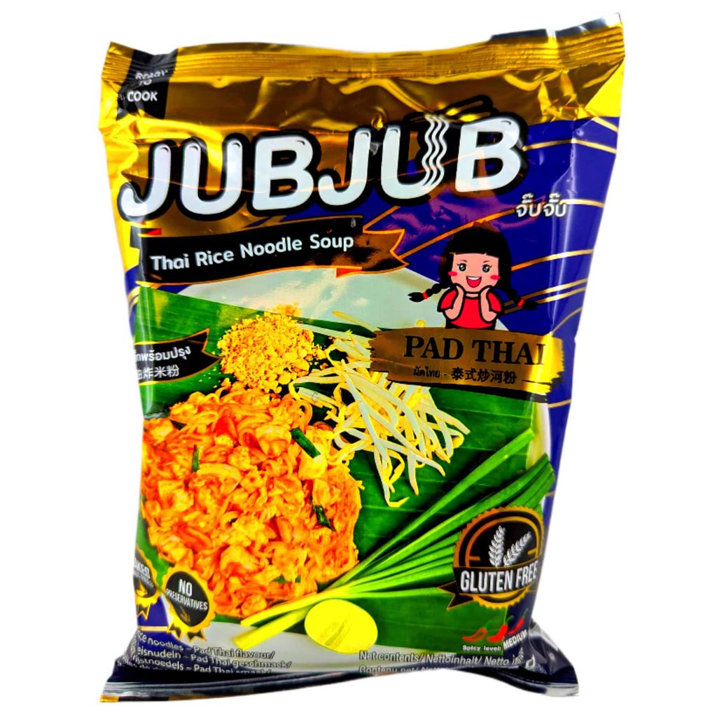 Jubjub Instant Reisnudeln Suppe Pad Thai 70g