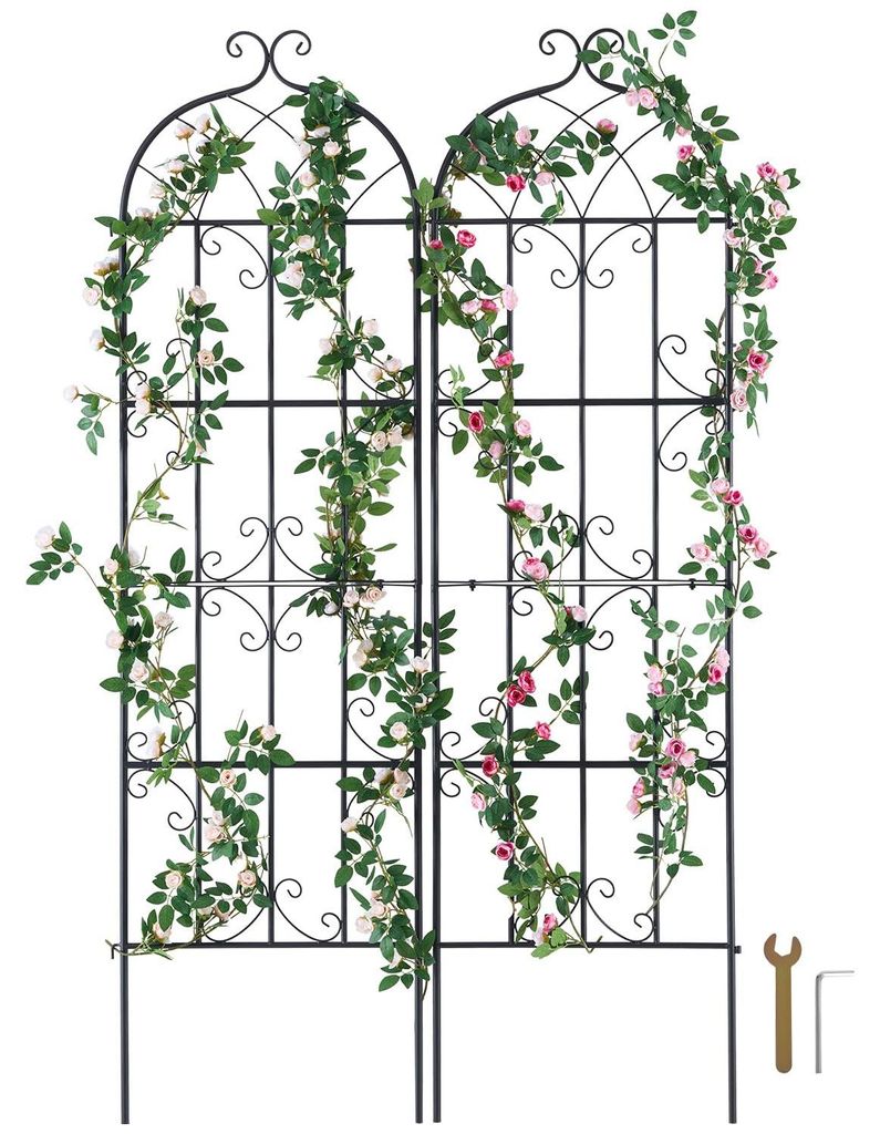 VEVOR traliccio 51x180cm supporto traliccio set di 2 Immagine del prodotto 