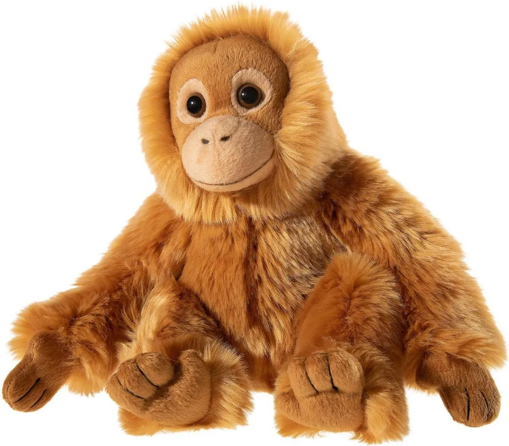 Peluche Heunec Misanimo Orang-outan 35cm - Doudou Singe Réaliste