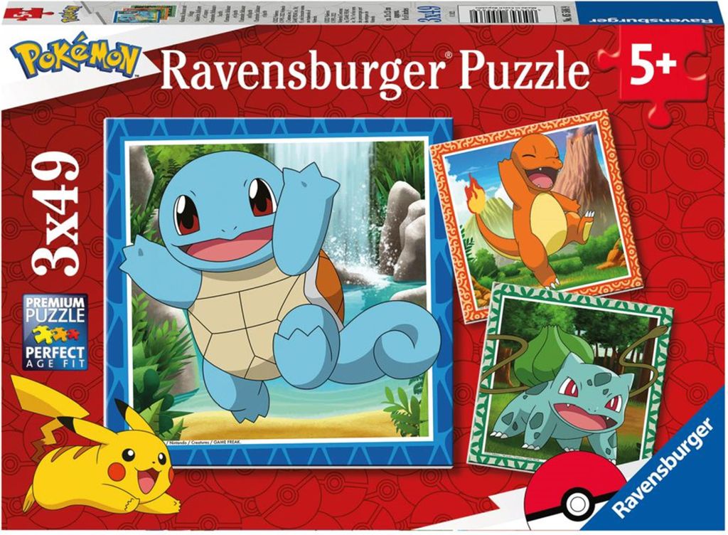 Pokémon freilassen 3x49 Stück