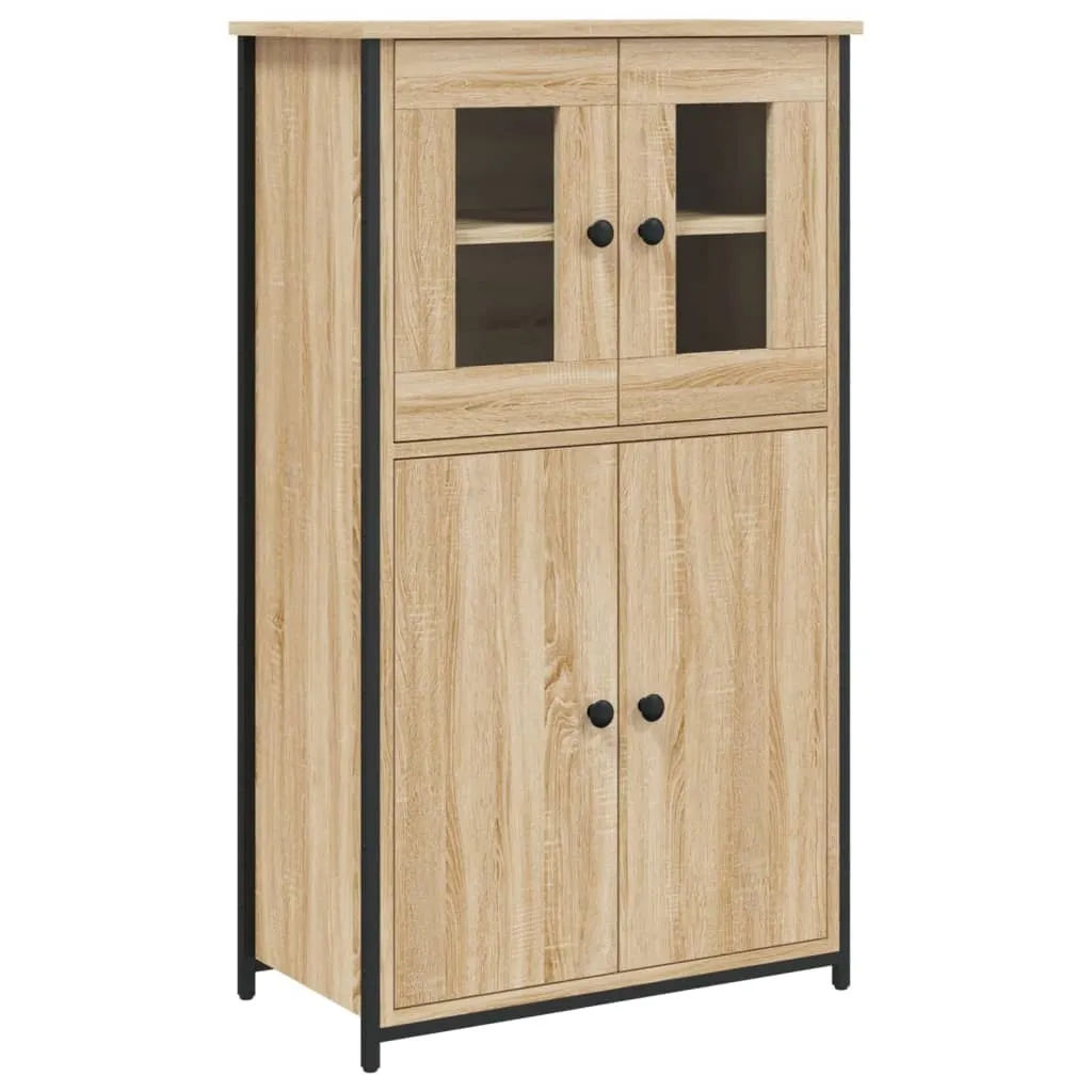Mobile Credenza SYFAX 106,5cm Rovere Sonoma - Legno Multistrato Solido